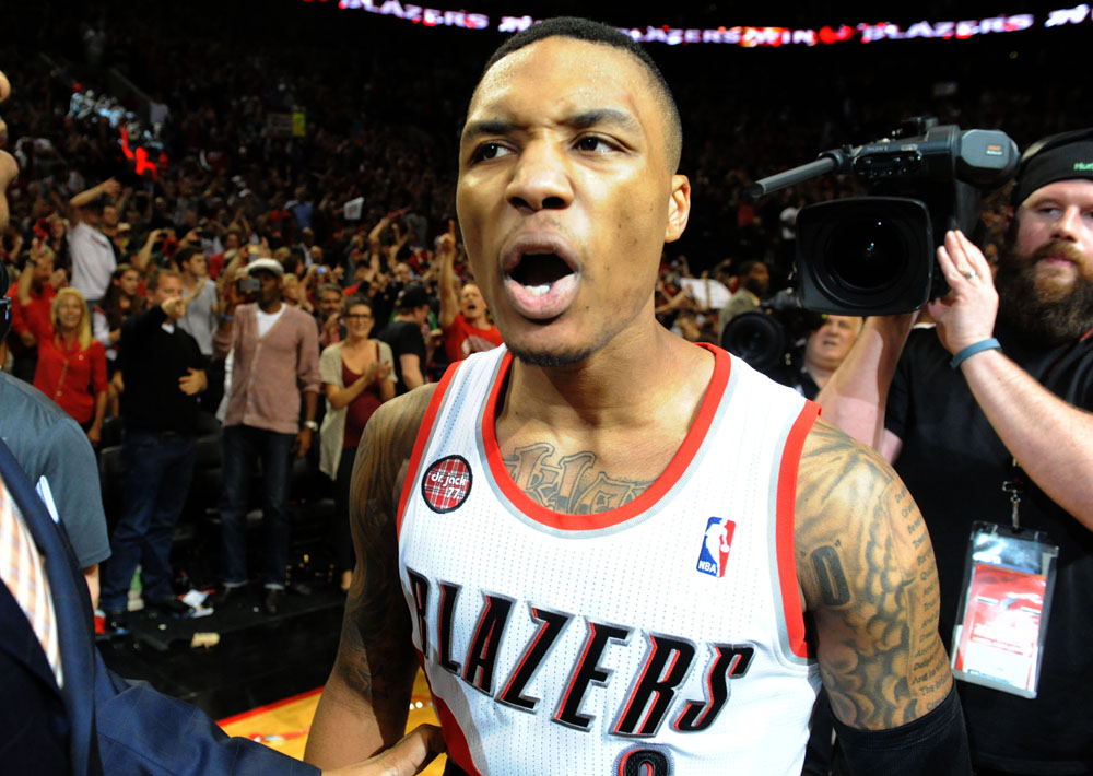 Damian Lillard opens summer basketball camp