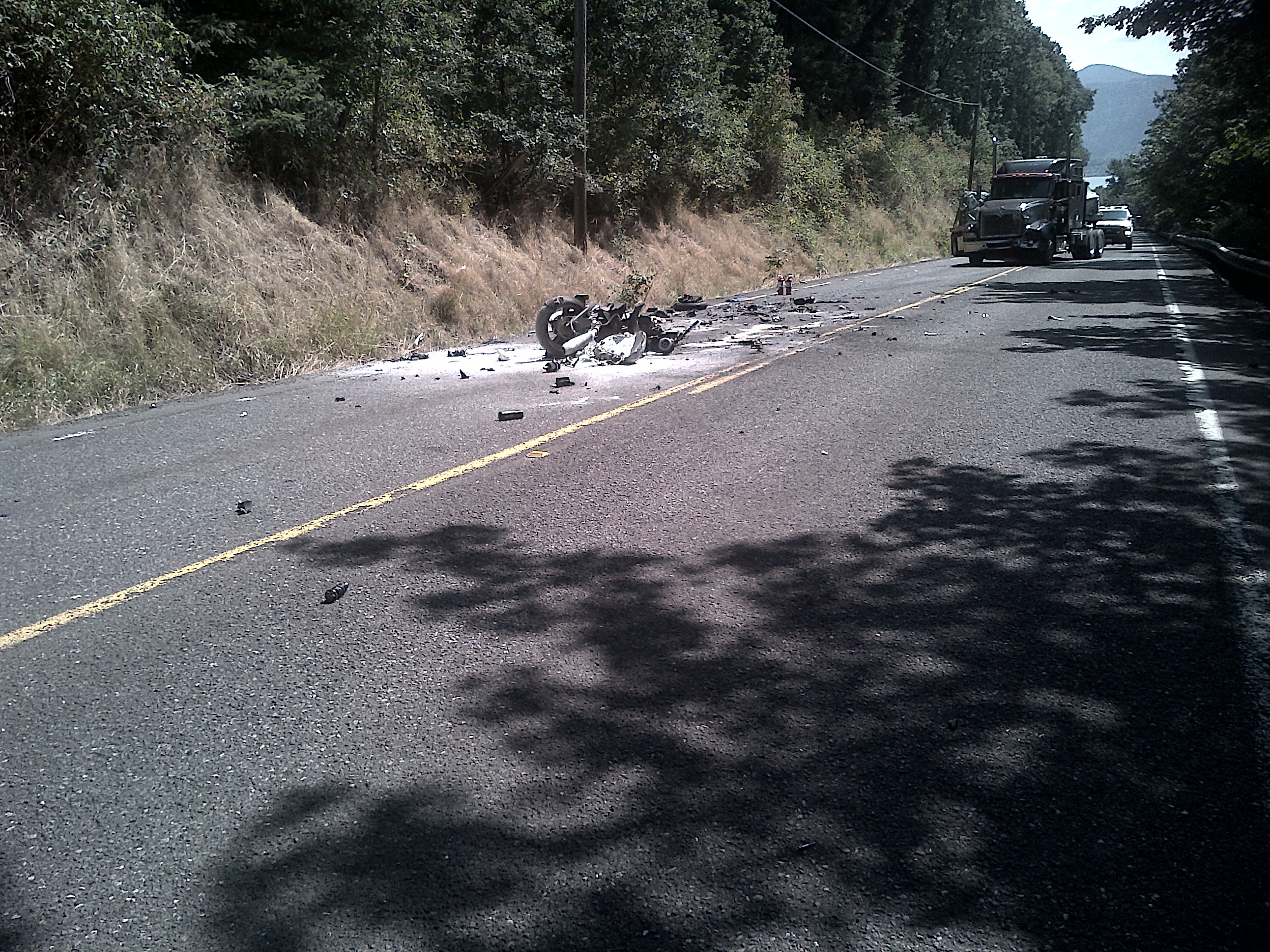 Motorcyclist Killed In Headon Semi Crash On SR 14 Kgwcom