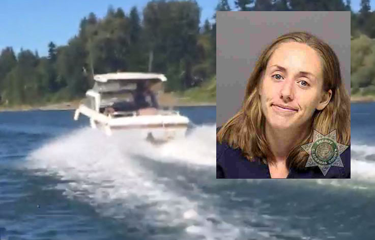 Police Woman Jumped From Stolen Boat To Elude Deputy