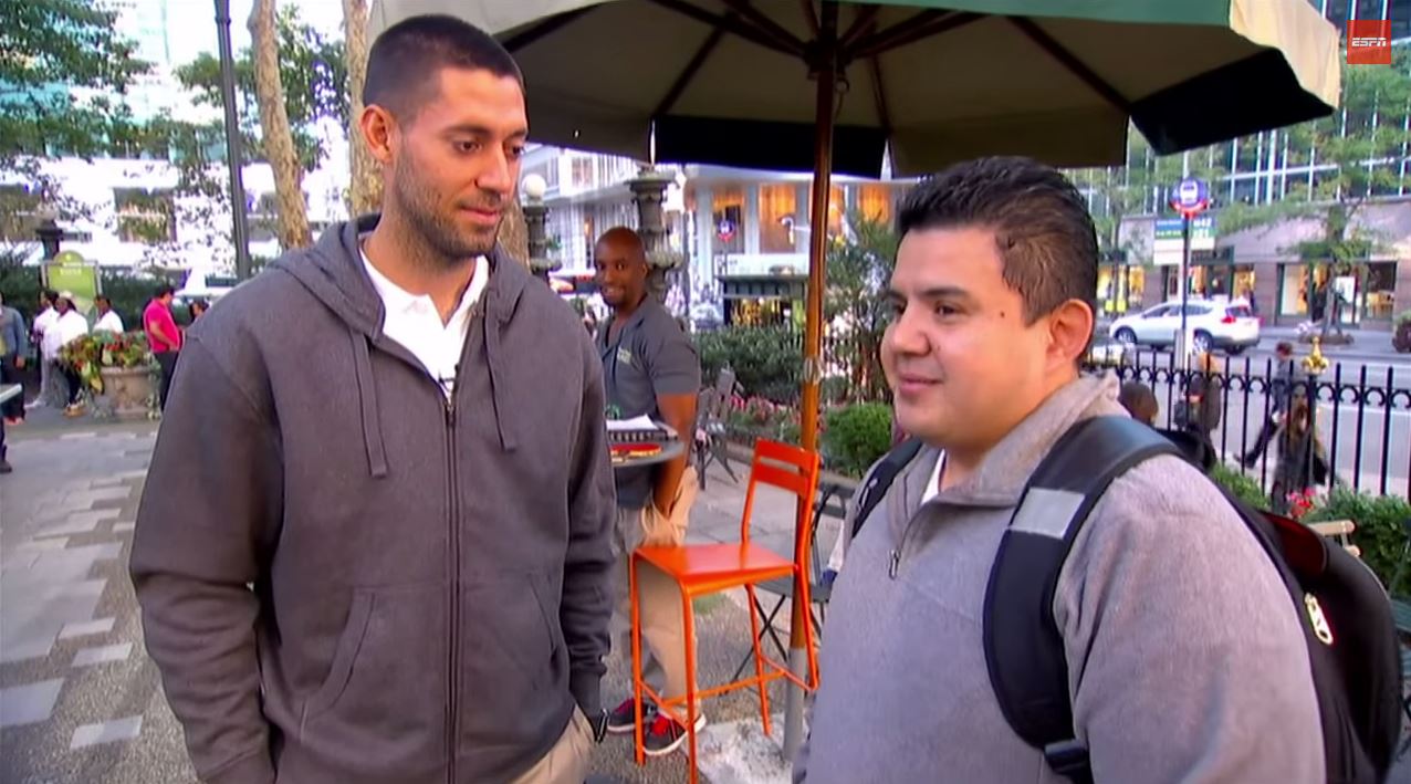 Clint Dempsey asks people about Clint Dempsey