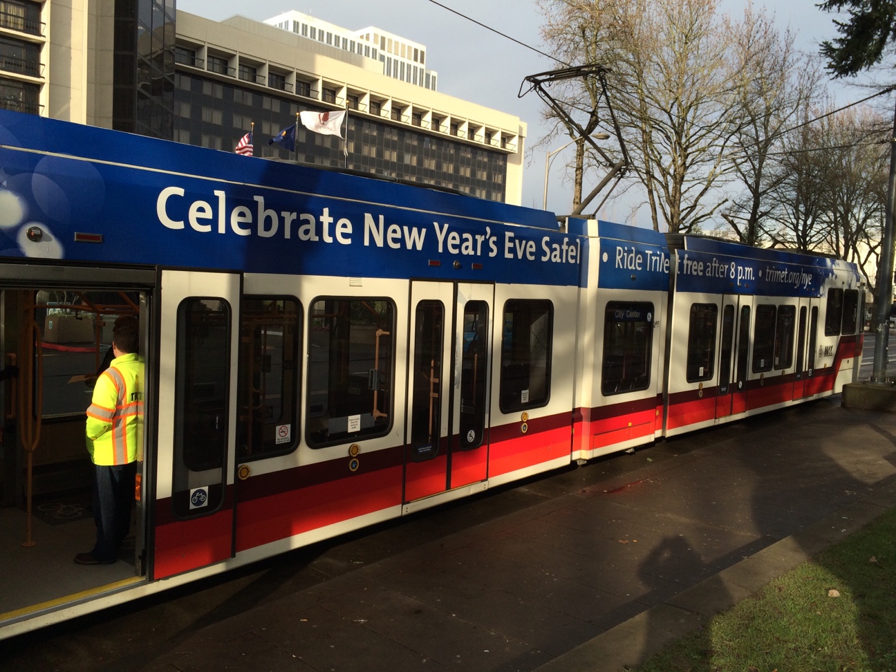 TriMet driver Taking public transit on NYE saves lives