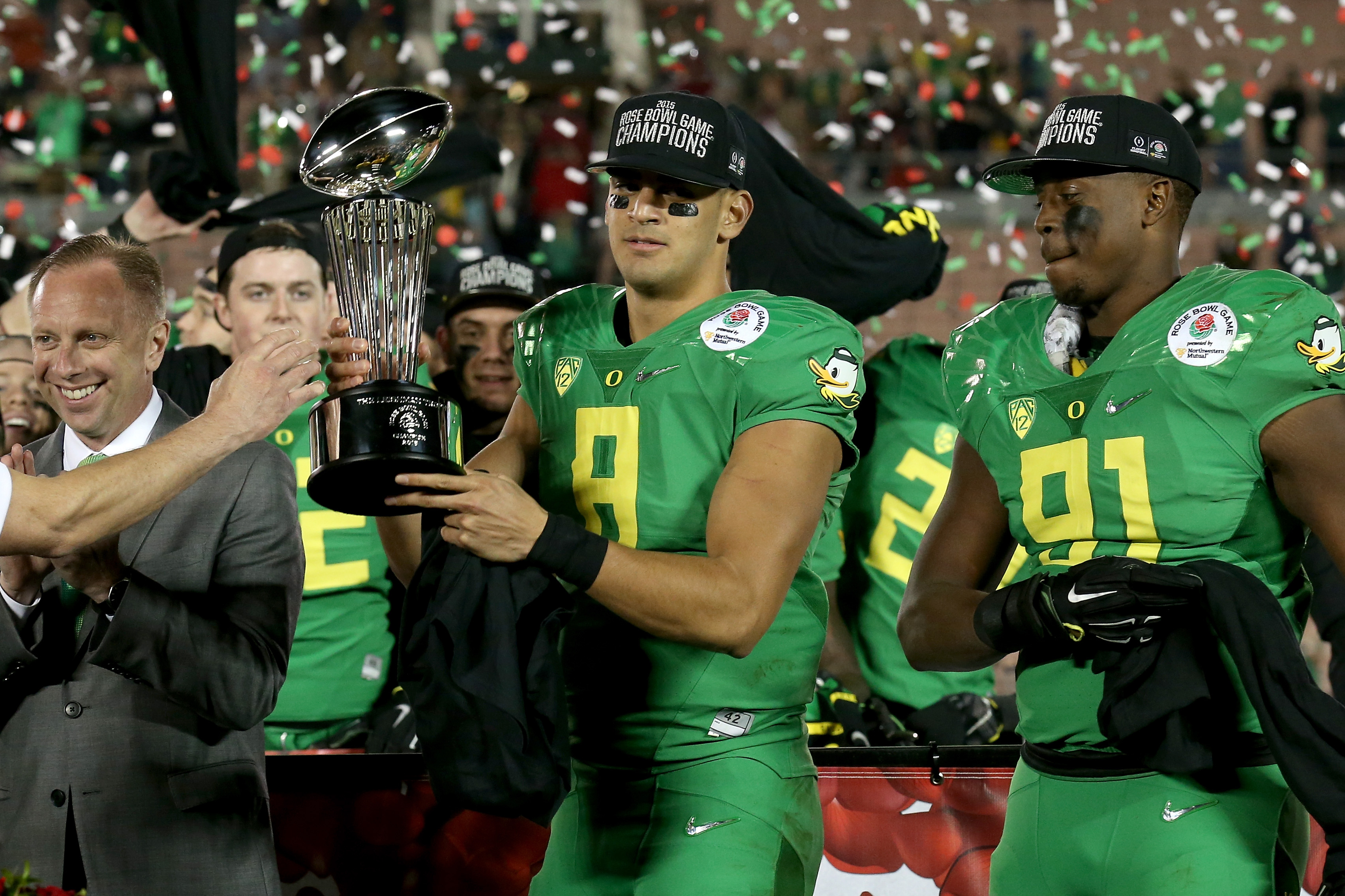 Rose Bowl rout! Oregon crushes Florida State 5920