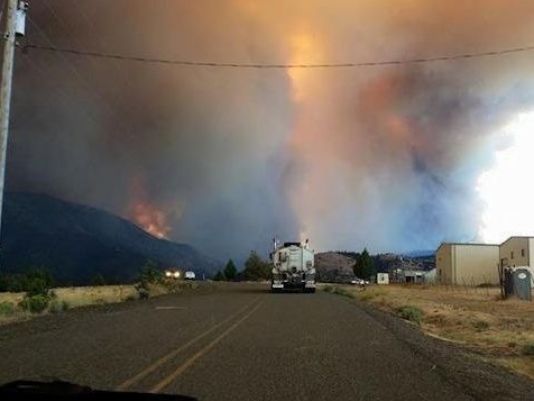 Blaze destroys Canyon Creek home