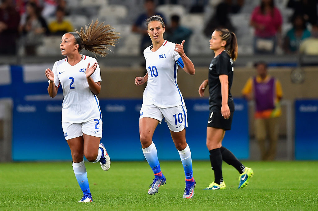 Us Womens Soccer Team Blanks New Zealand In Olympic Opener 3155