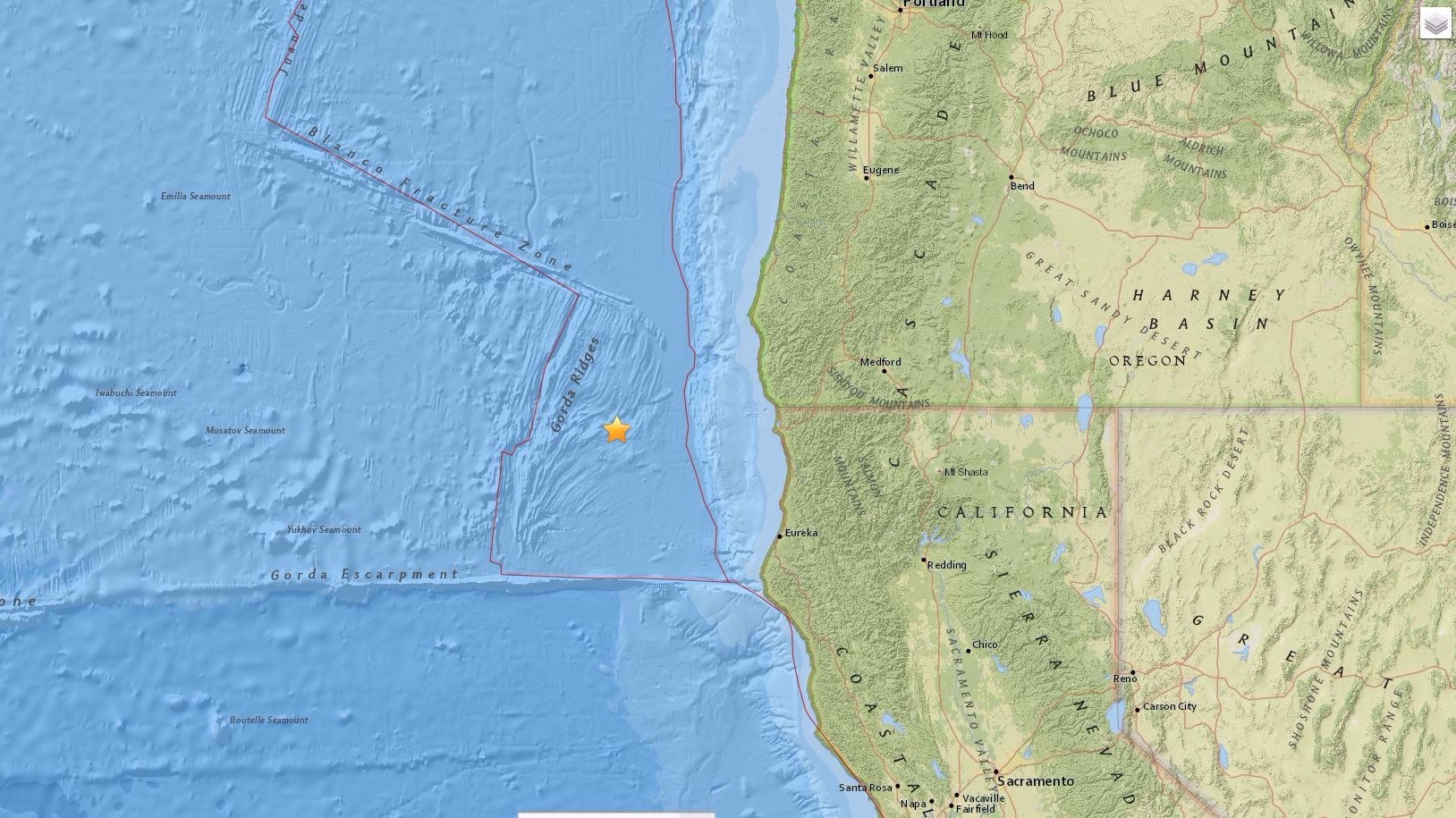 Two Earthquakes Shake Oregon Coast | Kgw.com