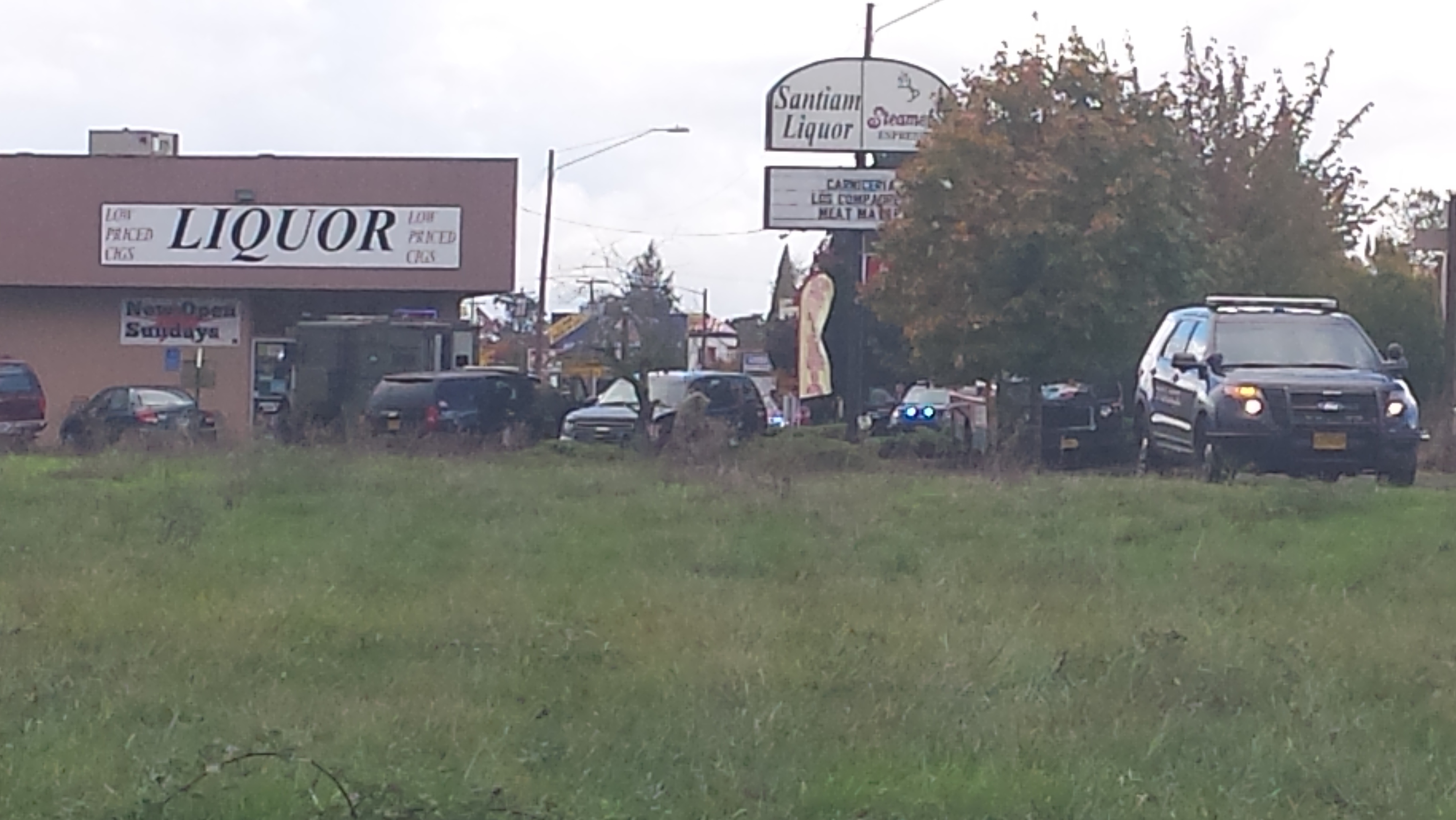 Suspect dies after her shoots himself at Albany liquor store