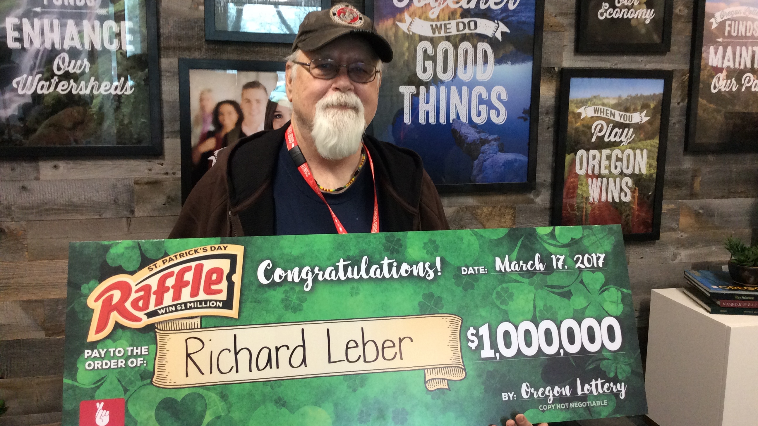Vietnam War veteran wins $1 million