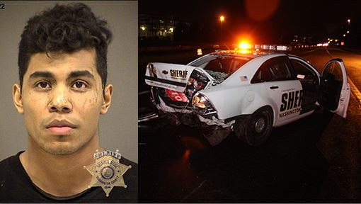 Alleged drunk driver crashes into deputy