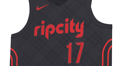 rip city black jersey