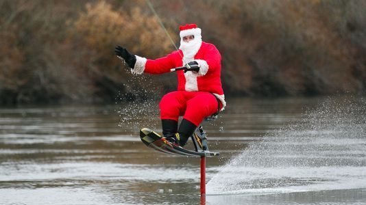 Salem man continues 33-year long tradition by water skiing dressed as ...